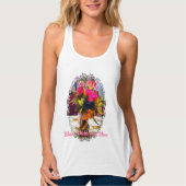Bloei Waar Je Straalt PM0001 Tanktop (Voorkant)