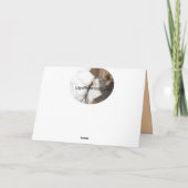 Bloei waar u geplant wenskaartafbeelding bent kaart (Achterkant)