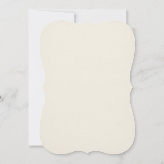 Bloei Witte Huwelijksuitnodigingen Kaart (Achterkant)