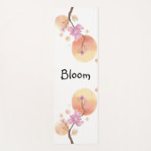 bloeibloem yogamat (Voorkant)