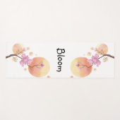 bloeibloem yogamat (Voorkant (horizontaal))