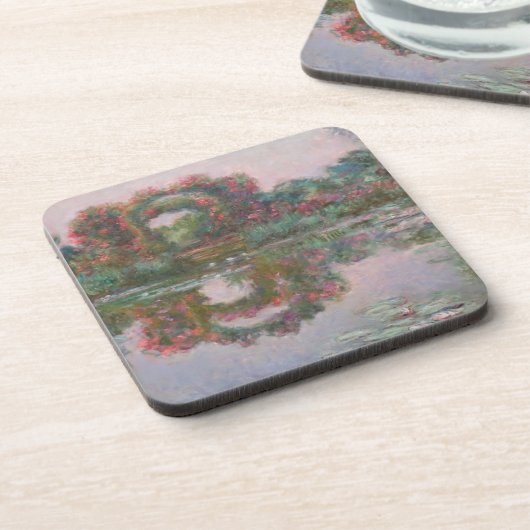 Bloeibogen, Giverny - Claude Monet - C1913 Bier Onderzetter (Linkerzijde)