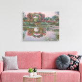 Bloeibogen, Giverny - Claude Monet - C1913 Canvas Afdruk (Insitu (Woonkamer))