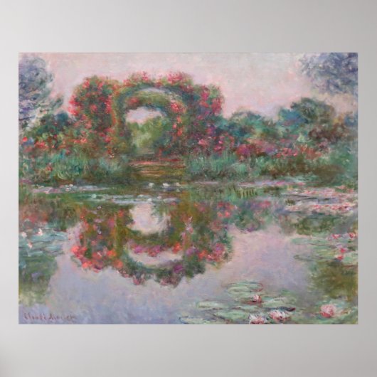 Bloeibogen, Giverny - Claude Monet - C1913 Poster (Voorkant)