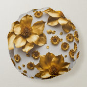 Bloeicomfort Rond Kussen (Achterkant)