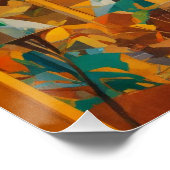 Bloeien in harmonie en een duurzame toekomst perfect poster (Hoek)