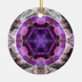 bloeien keramisch ornament (Voorkant)