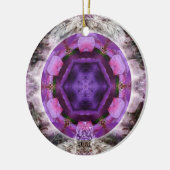 bloeien keramisch ornament (Links)