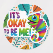 Bloeien met ADHD * Het is OK voor mij! Labels (Design 1)