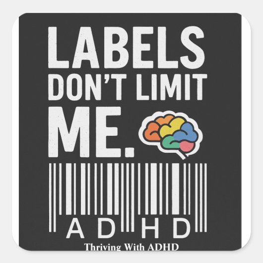 Bloeien met ADHD * Labels beperken me niet" (Voorkant)