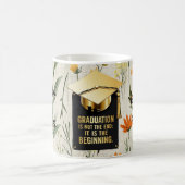 bloeien met afstuderen koffiemok (Center)