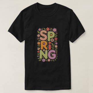 Bloeien met de lente t-shirt