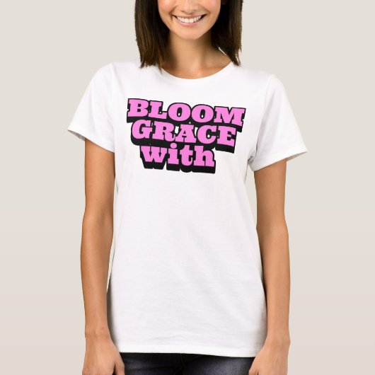 Bloeien met Grace | phozos T-shirt (Voorkant)