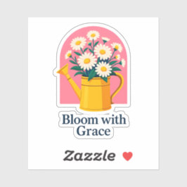 Bloeien met Grace Sticker