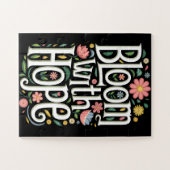 Bloeien met hoop legpuzzel (Horizontaal)