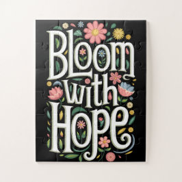 Bloeien met hoop legpuzzel