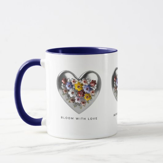 Bloeien met liefde mok (Links)