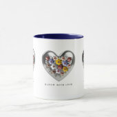 Bloeien met liefde mok (Midden)