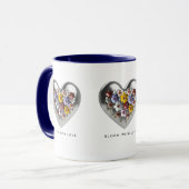 Bloeien met liefde mok (Voorkant links)