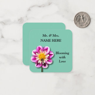 Bloeien met liefde notitiekaartje