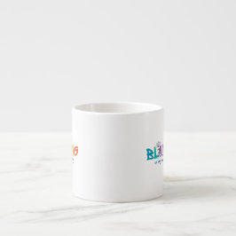 Bloeien op mijn eigen rare manier - esthetische Mo Espresso Kop