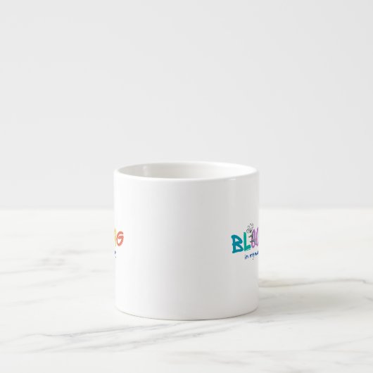 Bloeien op mijn eigen rare manier - esthetische Mo Espresso Kop (Voorkant)