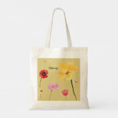 bloeien tote bag (Achterkant)