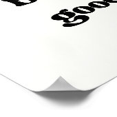 Bloeien waar de goede vibes groeien poster (Hoek)