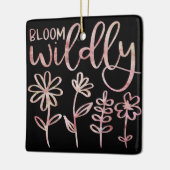 BLOEIEN WILD [1] KERAMISCH ORNAMENT (Links)