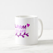 Bloeien zoals je bent koffiemok (Voorkant rechts)
