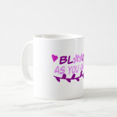 Bloeien zoals je bent koffiemok (Voorkant links)
