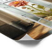 Bloeien zonder grenzen poster (Hoek)