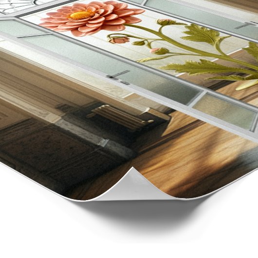 Bloeien zonder grenzen poster (Hoek)