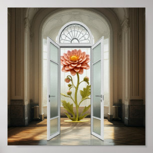 Bloeien zonder grenzen poster