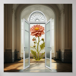 Bloeien zonder grenzen poster