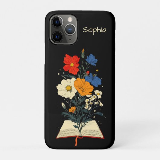 Bloeiend Boek Case-Mate iPhone Case (Achterkant)