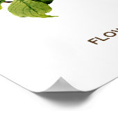  bloeiend Dogwood Botanisch Poster (Hoek)