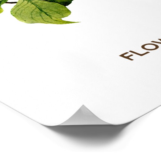  bloeiend Dogwood Botanisch Poster (Hoek)