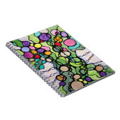 Bloeiend en vruchtbaar Kleurrijke Boom des Levens Notitieboek (Rechterzijde)