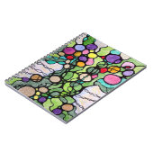 Bloeiend en vruchtbaar Kleurrijke Boom des Levens Notitieboek (Linkerzijde)