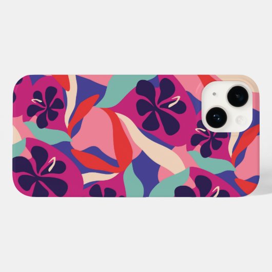 Bloeiend esthetisch Case-Mate iPhone case (Achterkant (horizontaal))