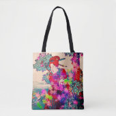 Bloeiend geisha-Tas Tote Bag (Voorkant)