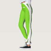 Bloeiend groen op groen leggings (Links)