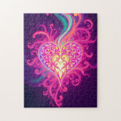 Bloeiend Hart Legpuzzel (Verticaal)