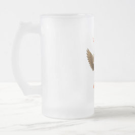 Bloeiend hiernamaals matglas bierpul