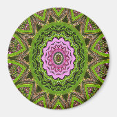 Bloeiend in roze..... magneet (Voorkant)