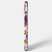 Bloeiend Kersenbloesempatroon iPhone Hoesje (Linkerkant)