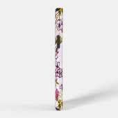 Bloeiend Kersenbloesempatroon iPhone Hoesje (Rechterkant)