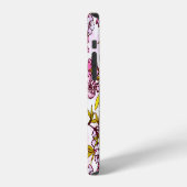 Bloeiend Kersenbloesempatroon iPhone Hoesje (Linkerkant)