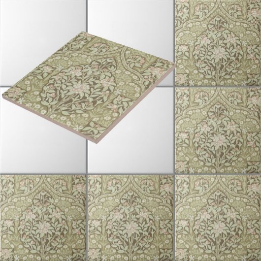  bloeiend kersenboompatroon tegeltje